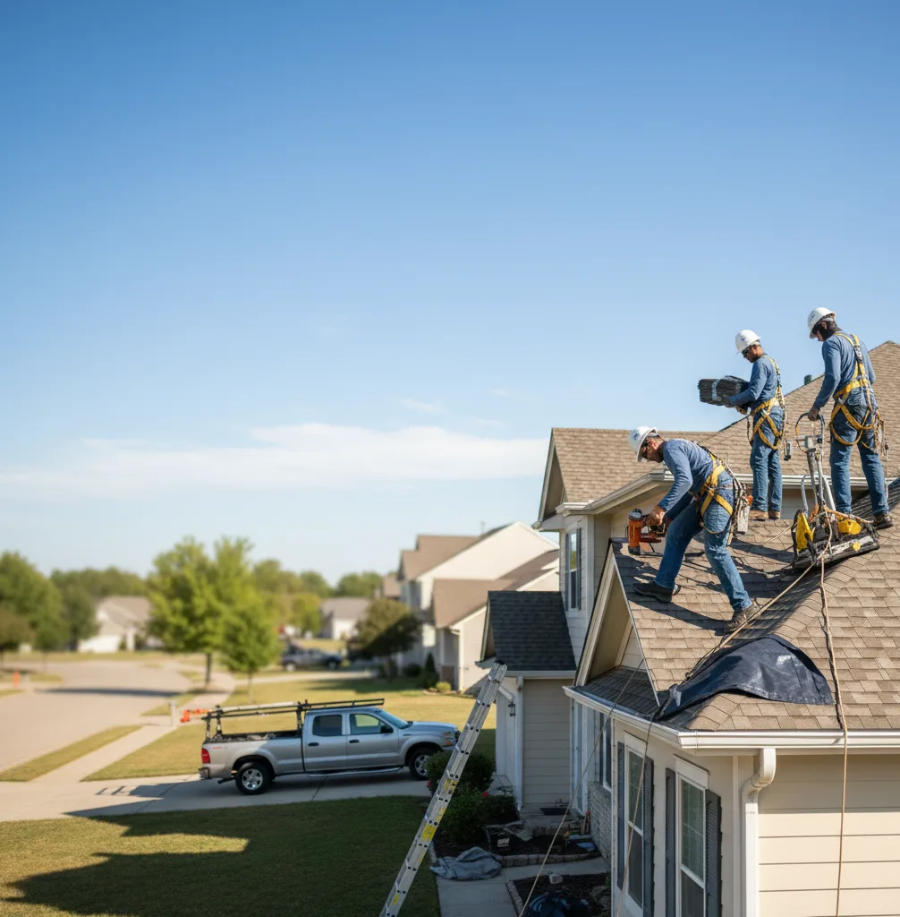 Roof Repair in Stonewall